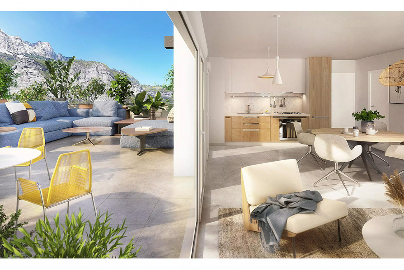 Gilles Trignat Résidences - Le Galisea - Crolles